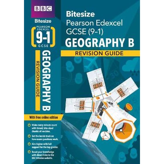 BBC Bitesize Edexcel GCSE (9-1) Geography B Revision Guide inc online edition - 2023 and 2024 exams image 0
