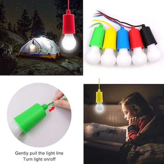 Φορητή Λάμπα Led Μπαταρίας Με Κορδόνι image 2
