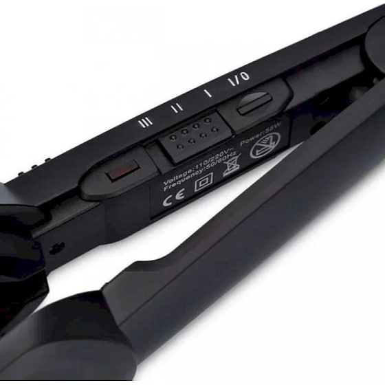 Ψαλίδι Μαλλιών Kemei Vang KM-2022 Τριπλό 55 W Μαύρο/Ασημί image 1