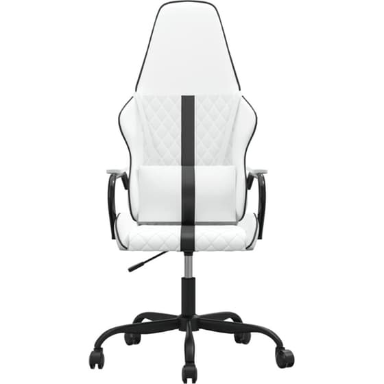 Καρέκλα Gaming VIDAXL 345566 από Τεχνητό Δέρμα - Λευκό / Μαύρο image 2