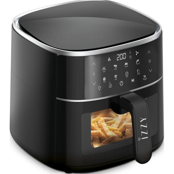 IZZY IZ-8218 με Αποσπώμενο Κάδο 1800 W 8.2 L Μαύρο Φριτέζα Αέρος image 2