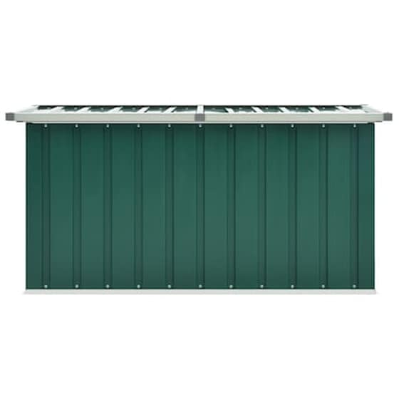 Μπαούλο Αποθήκευσης Κήπου VidaXL 129X67X65 cm -  Πράσινο image 3