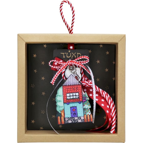 Κρεμαστό Χριστουγεννιάτικο Γούρι - Σπίτι Ψηλό Welcome/ Τύχη image 2