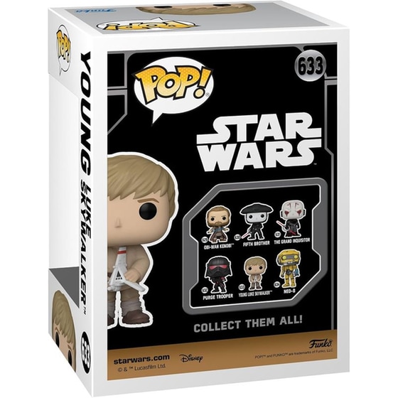 Funko Pop! Star Wars - Obi-Wan Kenobi - Young Luke Skywalker #633 image 2