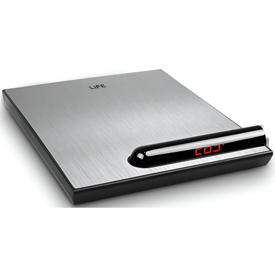 Ηλεκτρονική Ζυγαριά Κουζίνας LIFE Libra 3D έως 5 kg Ασημί image 3