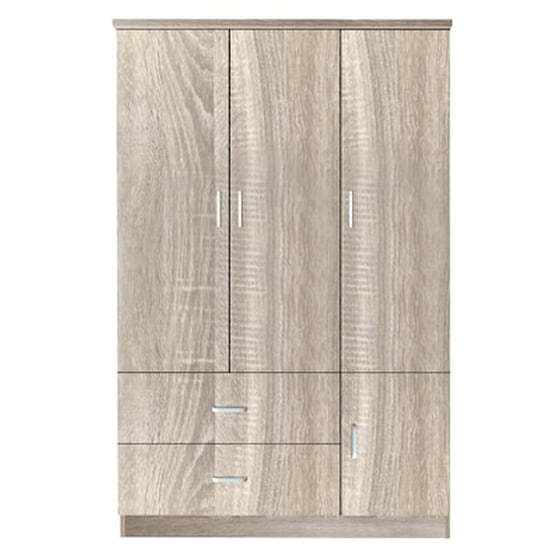 Ντουλάπα Tuberosa Φυσικό Χρώμα 120x50x180cm image 0