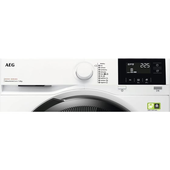AEG TR8184E 8 kg με Αντλία Θερμότητας Λευκό Στεγνωτήριο Ρούχων image 2