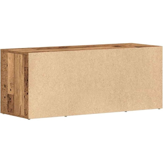 Έπιπλο Τηλεόρασης VidaXL 100 x 35 x 40 cm - Παλαιωμένο Ξύλο image 7