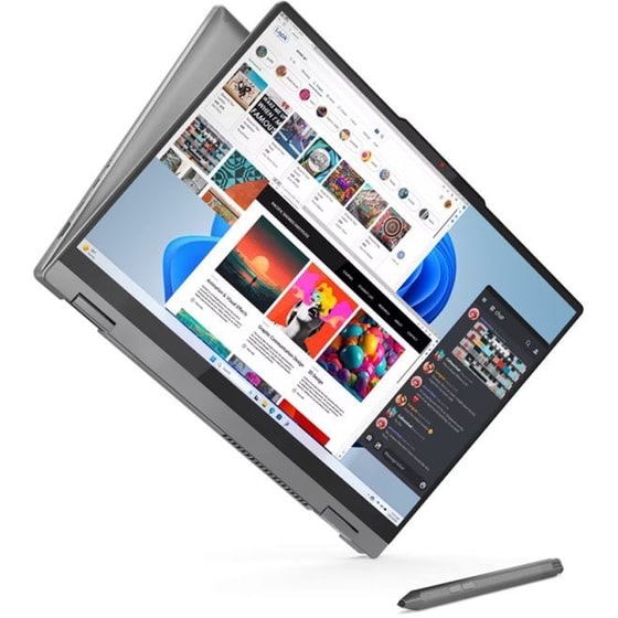 Lenovo 2-in-1 IdeaPad 5-14IRU9 14'' WUXGA IPS (Core i7-150U/16GB/512GB SSD/Iris Xe Graphics/Win11Home) Laptop + Digital Pen image 0