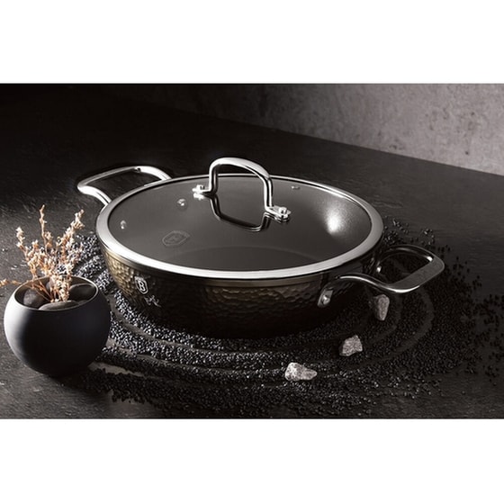 Κατσαρόλα BERLINGER HAUS BH6657 28 cm 3.8 L Μαύρο image 2