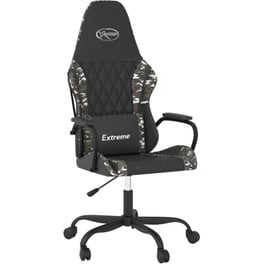 Καρέκλα Gaming VIDAXL 3143786 από Τεχνητό Δέρμα - Μαύρη