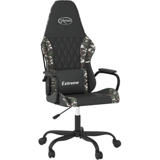 Καρέκλα Gaming VIDAXL 3143786 από Τεχνητό Δέρμα - Μαύρη image 0