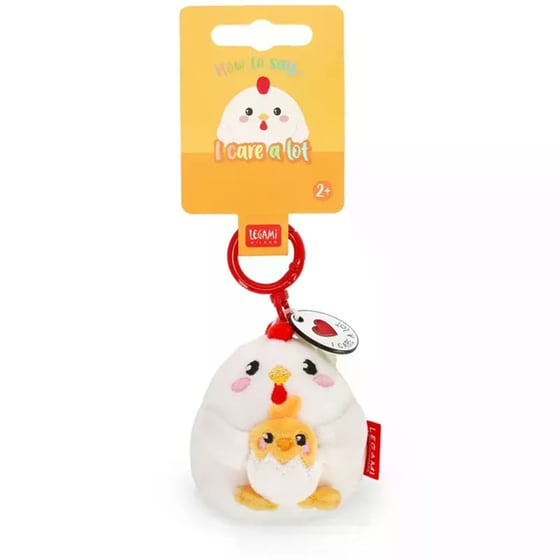 Μπρελόκ Λούτρινο Legami Tiny Hen image 3