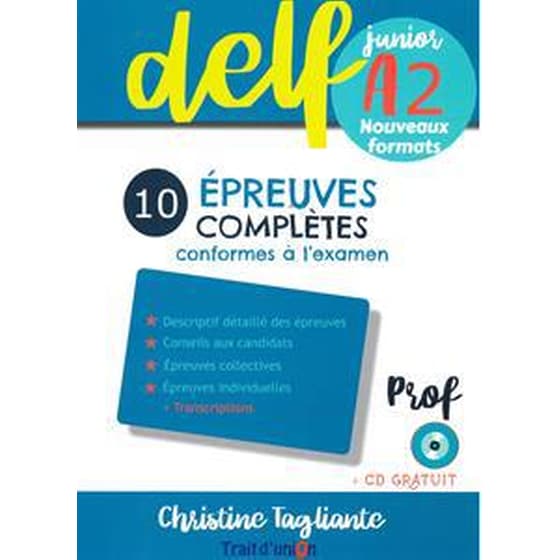 Delf Junior A2 Nouveau Format 2020 image 0