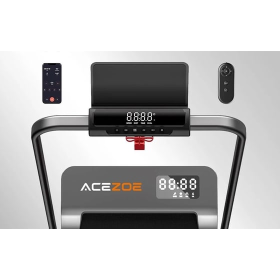 ACEZOE Walking Pad P12 Ηλεκτρικός Διάδρομος Γυμναστικής Aσημί image 5