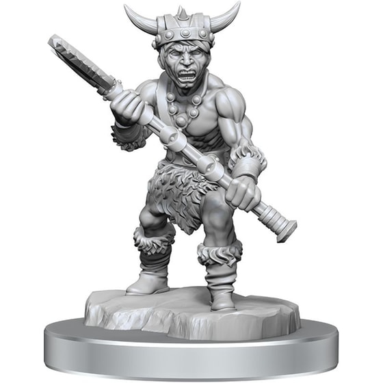 Dnd Nolzur's Mini Halfling Barbarians Dungeons & Dragons WIZKIDS image 0