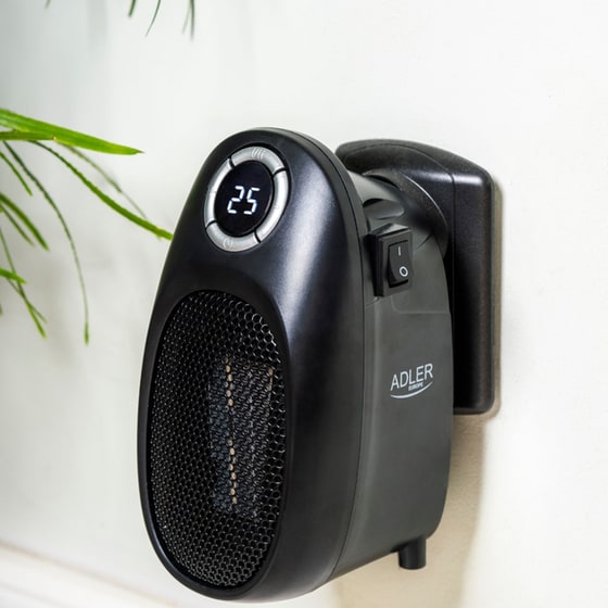 ADLER AD 7726 Αερόθερμο Πρίζας Κεραμικό 1500W image 7