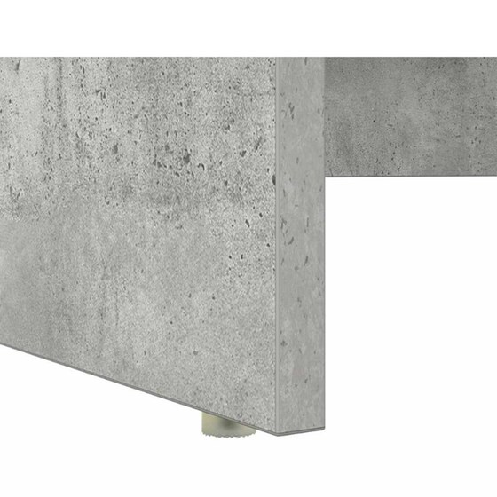 Γραφείο VidaXL από Επεξεργασμένο Ξύλο 120,5x44x88,5 cm - Γκρι Σκυροδέματος image 8