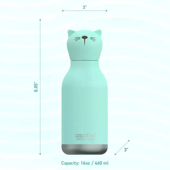 Μπουκάλι Θερμός Asobu Bestie Cat 460ml image 4