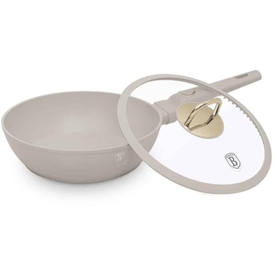 Αντικολλητικό Τηγάνι BERLINGER HAUS BH-8062 24 cm Μπεζ image 0