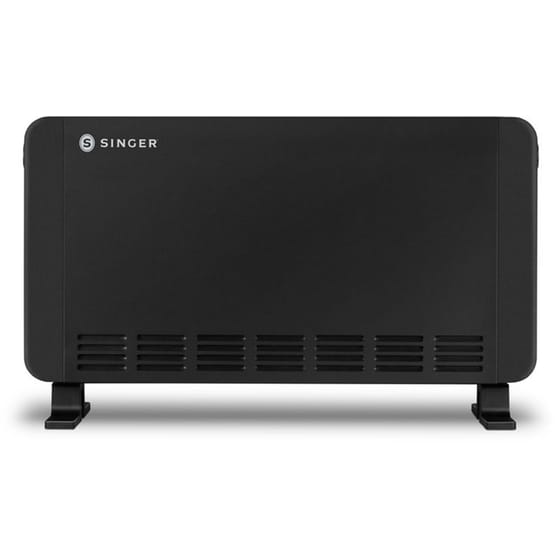 SINGER CVT 6410 Θερμοπομπός Δαπέδου 2000W Μαύρος image 3