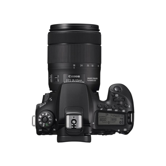 DSLR Canon EOS 90D EF 18-135S RUK/SEE - Μαύρο image 2