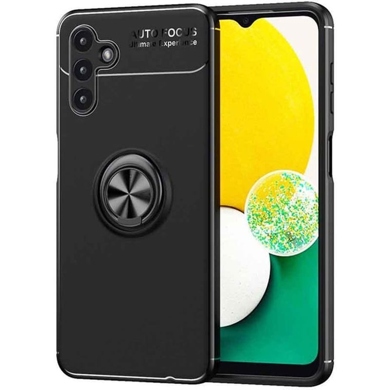 Θήκη Samsung Galaxy A13/Galaxy A04s - Ancus AutoFocus Shockproof με Ring Holder - Black