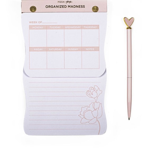 Organizer Weekly Posh+Pop με Στυλό image 2