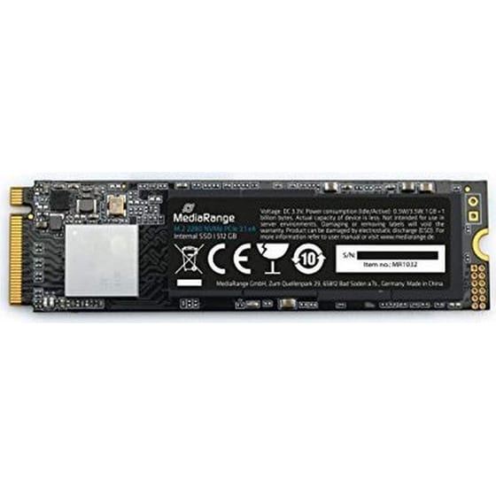 Εσωτερικός SSD Mediarange MR1032 NVMe M.2 512GB image 0