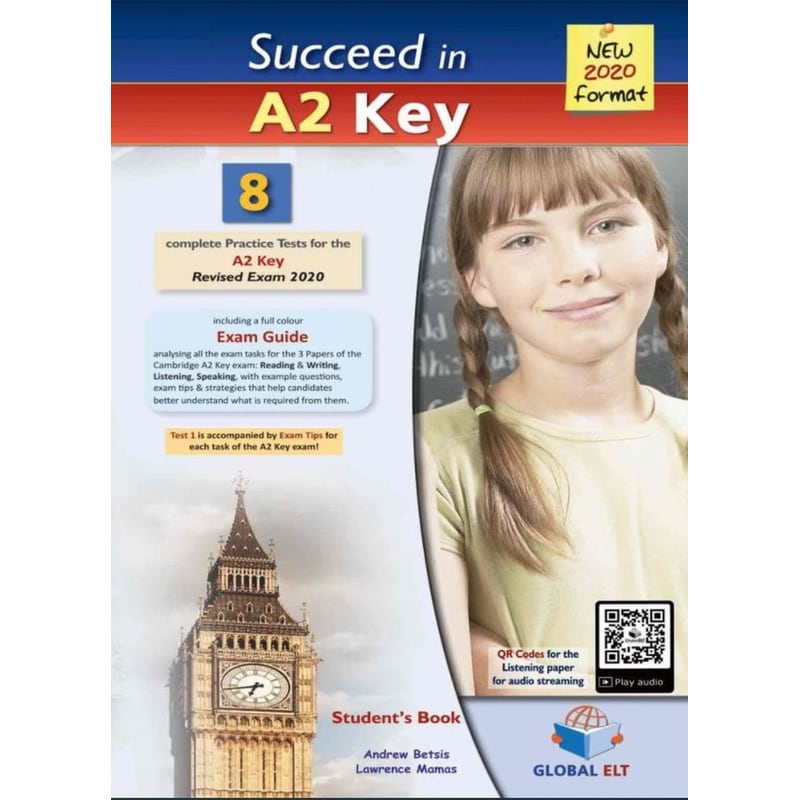 Succeed in Cambridge English A2 KEY (KET) - 8 Practice Tests for the Revised Exam from 2020 - CDs