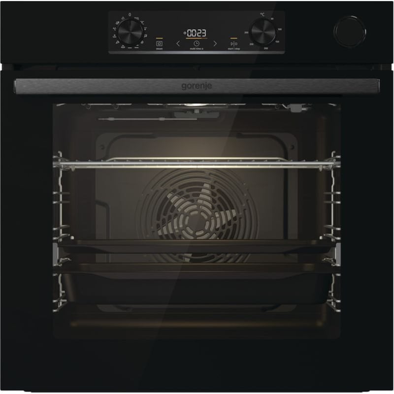 GORENJE BSA6737E15BG 77 Lt Μαύρο Εντοιχιζόμενος Φούρνος Άνω Πάγκου