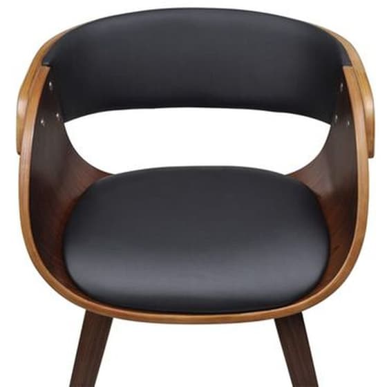 Καρέκλες Τραπεζαρίας Vidaxl από Συνθετικό Δέρμα 6 Τμχ - Καφέ image 3