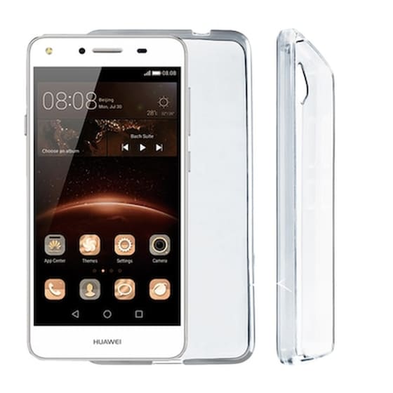 Θήκη Huawei Y5 II/Y6 II - Volte-Tel Compact SlimColor TPU - Διάφανη image 0