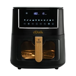 ESTIA 06-18931 OAK με Αποσπώμενο Κάδο 1650 W 7.2 L Μαύρη Φριτέζα Αέρος