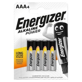 Energizer Αλκαλικές Μπαταρίες ΑΑΑ 1.5V 4τμχ