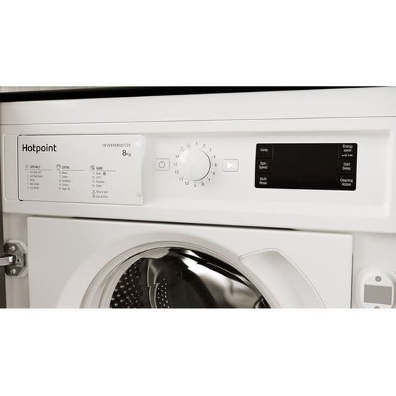 HOTPOINT BI WMHG 81485 EU 8 kg 1.400 Στροφές Εντοιχιζόμενο Πλυντήριο Ρούχων image 7