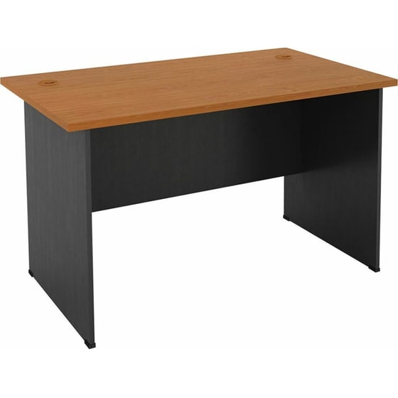 Γραφείο 24Mall 180x70x74cm Dark Grey-Cherry C531214 image 0