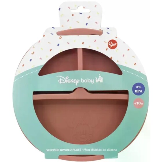 Πιάτο Σιλικόνης Stor με Χωρίσματα Minnie Mouse image 1