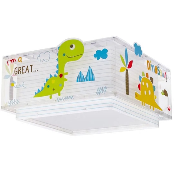 Παιδικό Φωτιστικό Οροφής Ango Dinos Πλαφονιέρα 73456 image 2