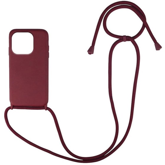 Θήκη Xiaomi Redmi 12C - Sonique Carryhang Με Κορδόνι - Μπορντό image 0