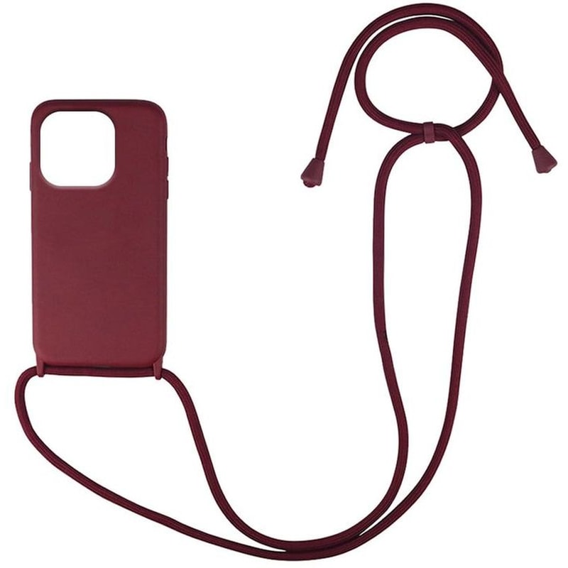 Θήκη Xiaomi Redmi 12C - Sonique Carryhang Με Κορδόνι - Μπορντό