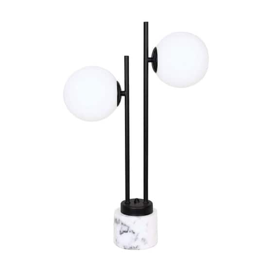 Πορτατίφ Aca Quadro Ml127022tbk Μεταλλικό 36x13.7x61 cm - Λευκό/Μαύρο image 0