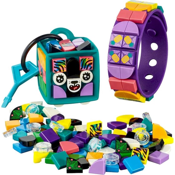 LEGO® Dots Neon Tiger Bracelet & Bag Tag (41945) image 2