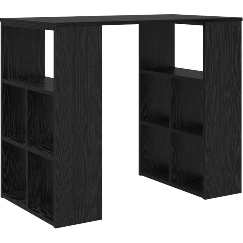 Γραφείο VidaXL από Επεξεργασμένο Ξύλο 90x50x75 cm - Μαύρη Οξιά