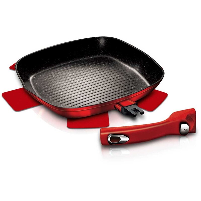 Τηγάνι BERLINGER HAUS BH-1947 28 cm Κόκκινο