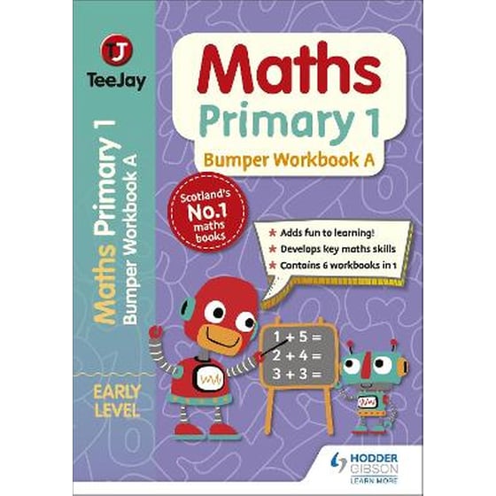 TeeJay Maths Primary 1: Bumper Workbook A image 0