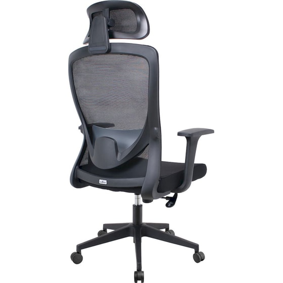 Καρέκλα Γραφείου Powertech PT-1390 από Ύφασμα Mesh - Μαύρη image 3