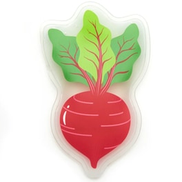 Παγοκύστη Kikkerland Beet Hot/Cold Pack - Κόκκινη