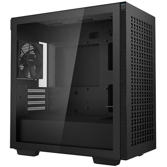 Κουτί Desktop DeepCool CH370 Midi-Tower mATX - Μαύρο image 2