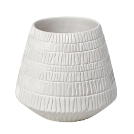 Διακοσμητικό Βάζο Espiel Nfu503 Πορσελάνινο Φ28.6x26 cm - Λευκό